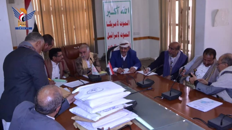 فتح مظاريف مناقصة مشروع حاجز القلت بمديرية همدان