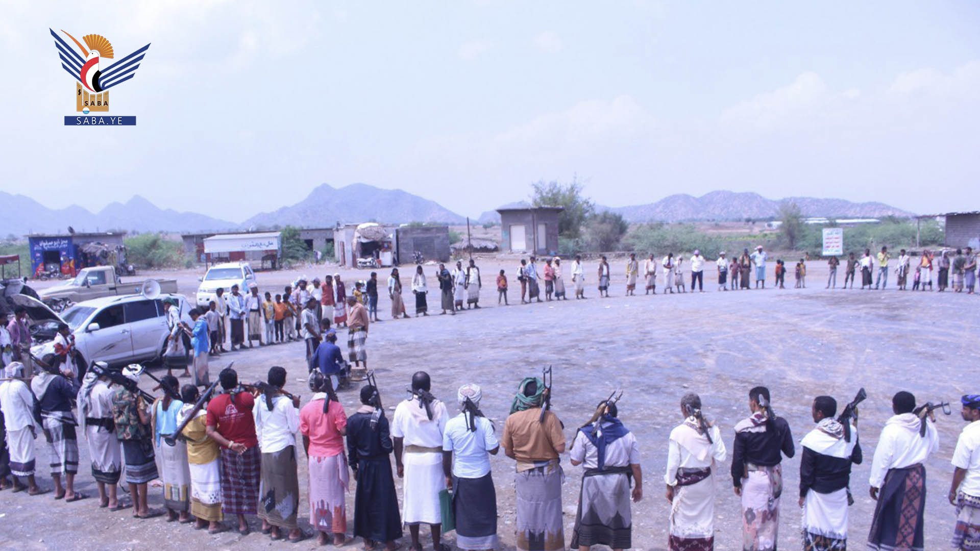 وقفة قبلية لأبناء الحبيل بالحديدة نصرةً لغزة ومواجهة العدوان