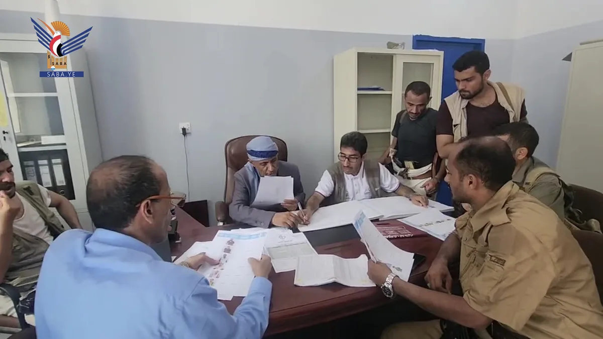  النائب العام يتفقد أوضاع النيابات في المديريات المحررة بالساحل الغربي
