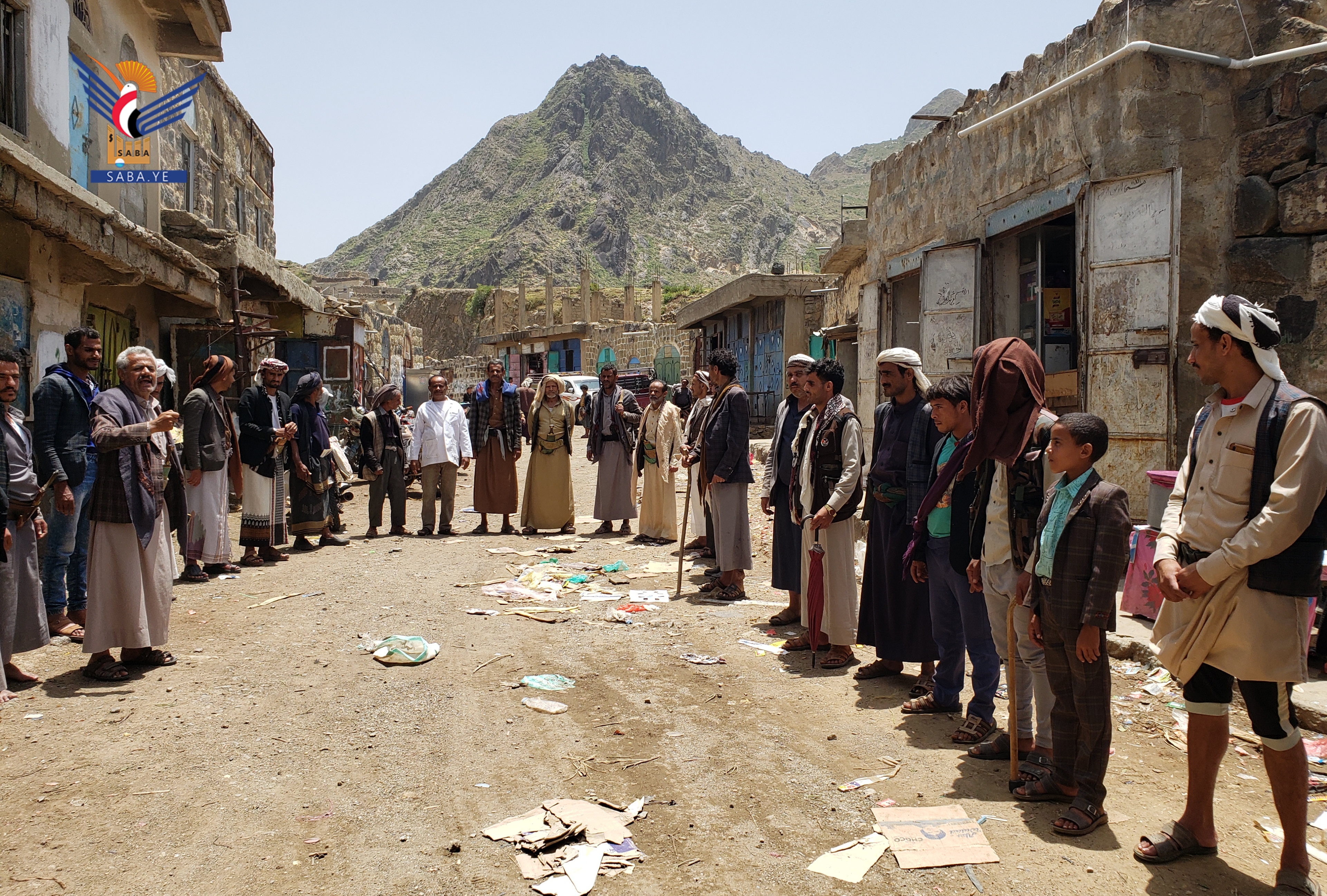 ريمة.. وقفات في مديرية كسمة تبارك الإنجاز الأمني بكشف الخلايا التجسسية