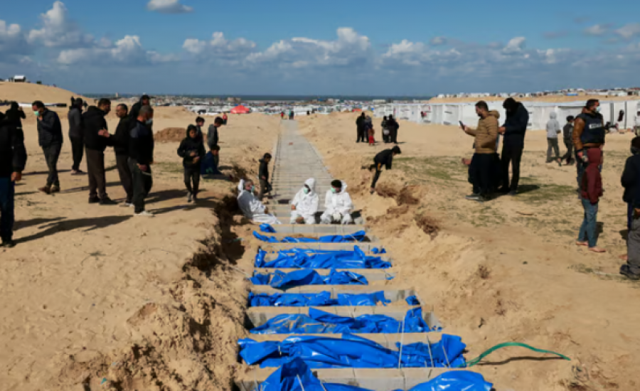 ارتفاع حصيلة ضحايا العدوان على غزة إلى 34596 شهيدًا و77816 إصابة