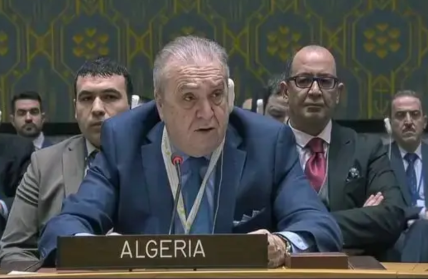 الممثل الدائم للجزائر لدى الأمم المتحدة : العدوان الصهيوني على إيران يمثل انتهاكا فاضحا