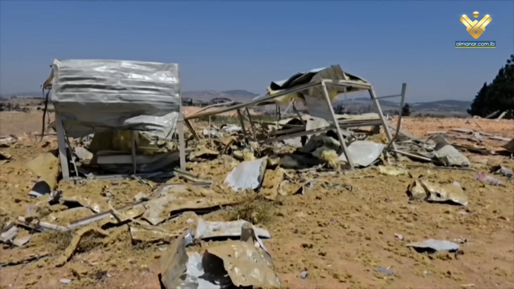 جيش العدو الصهيوني يهدد بقصف مبنى سكني في تول جنوب لبنان