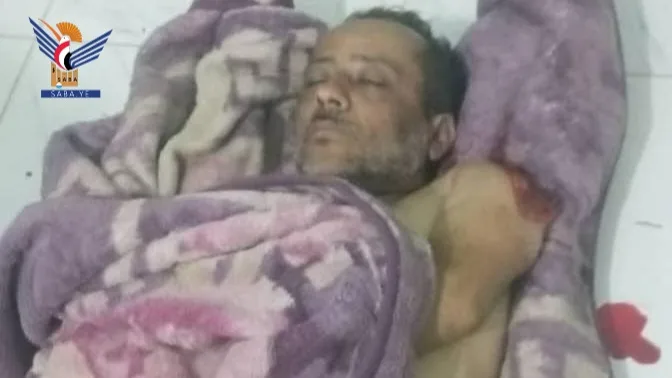 استشهاد مواطن وإصابة آخر بقذيفة لمرتزقة العدو السعودي في خدير بتعز