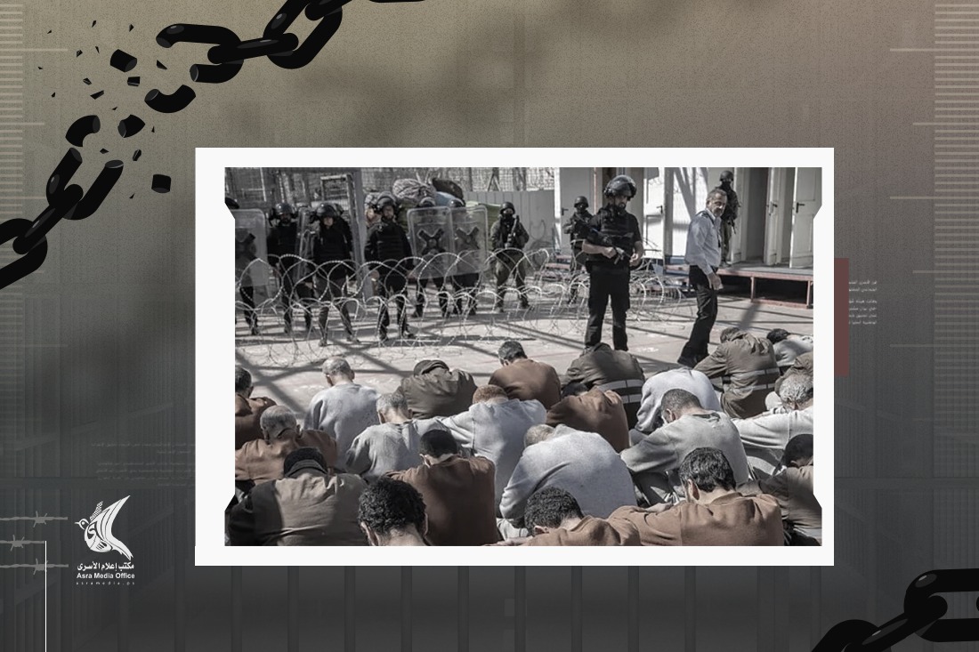 "إعلام الأسرى": إدارة سجن عوفر الصهيوني تستحدث آليات جديدة أكثر قسوة في نقل الأسرى الفلسطينيين