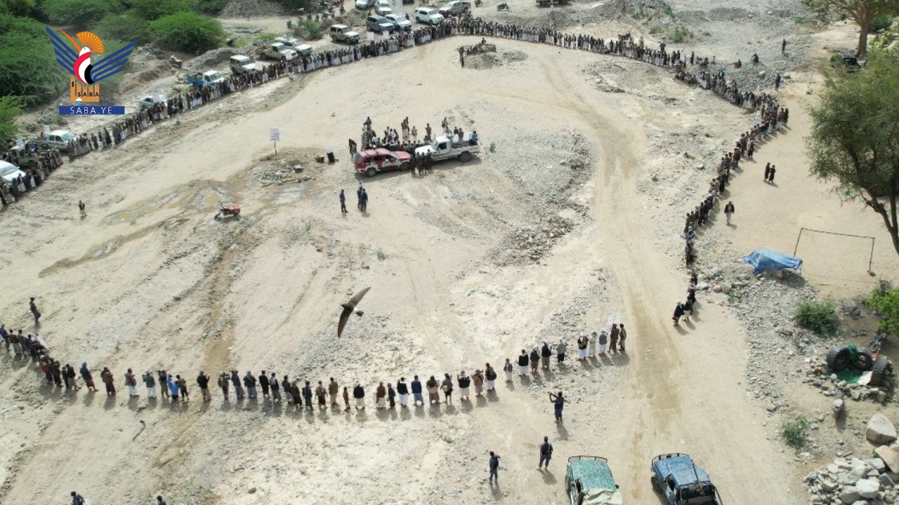 قبائل شرس بحجة تعلن النكف والاستنفار لمواجهة العدوان الأمريكي الصهيوني