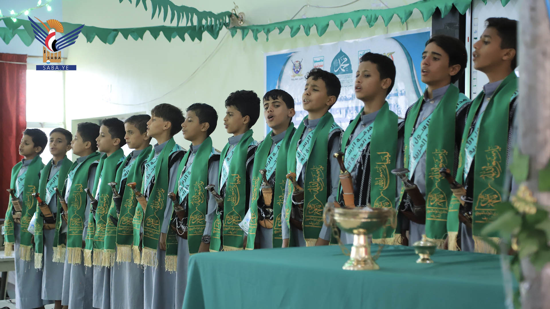 فعالية لمكتب الصحة والمجمعات الطبية بمديرية الثورة بذكرى المولد النبوي