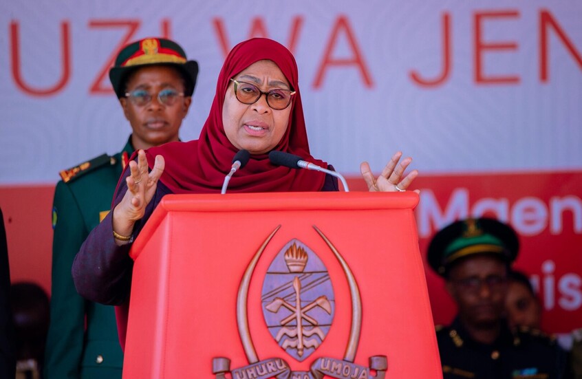 نتائج أولية تظهر فوز سامية حسن في الانتخابات التنزانية نتائج أولية تظهر فوز سامية حسن في الانتخابات التنزانية