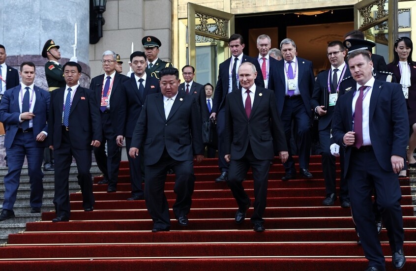 الرئيسان الروسي والكوري الشمالي يؤكدان نيتهما توسيع العلاقات بين البلدين