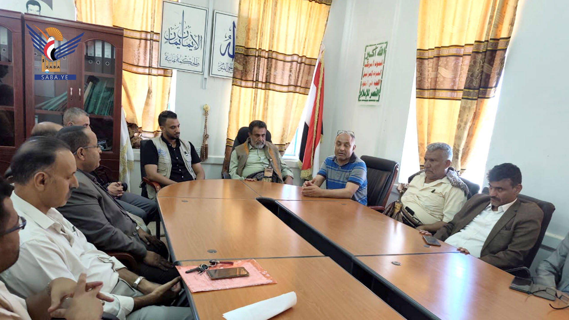 مناقشة استكمال مكونات مشروع مياه مدينة البيضاء