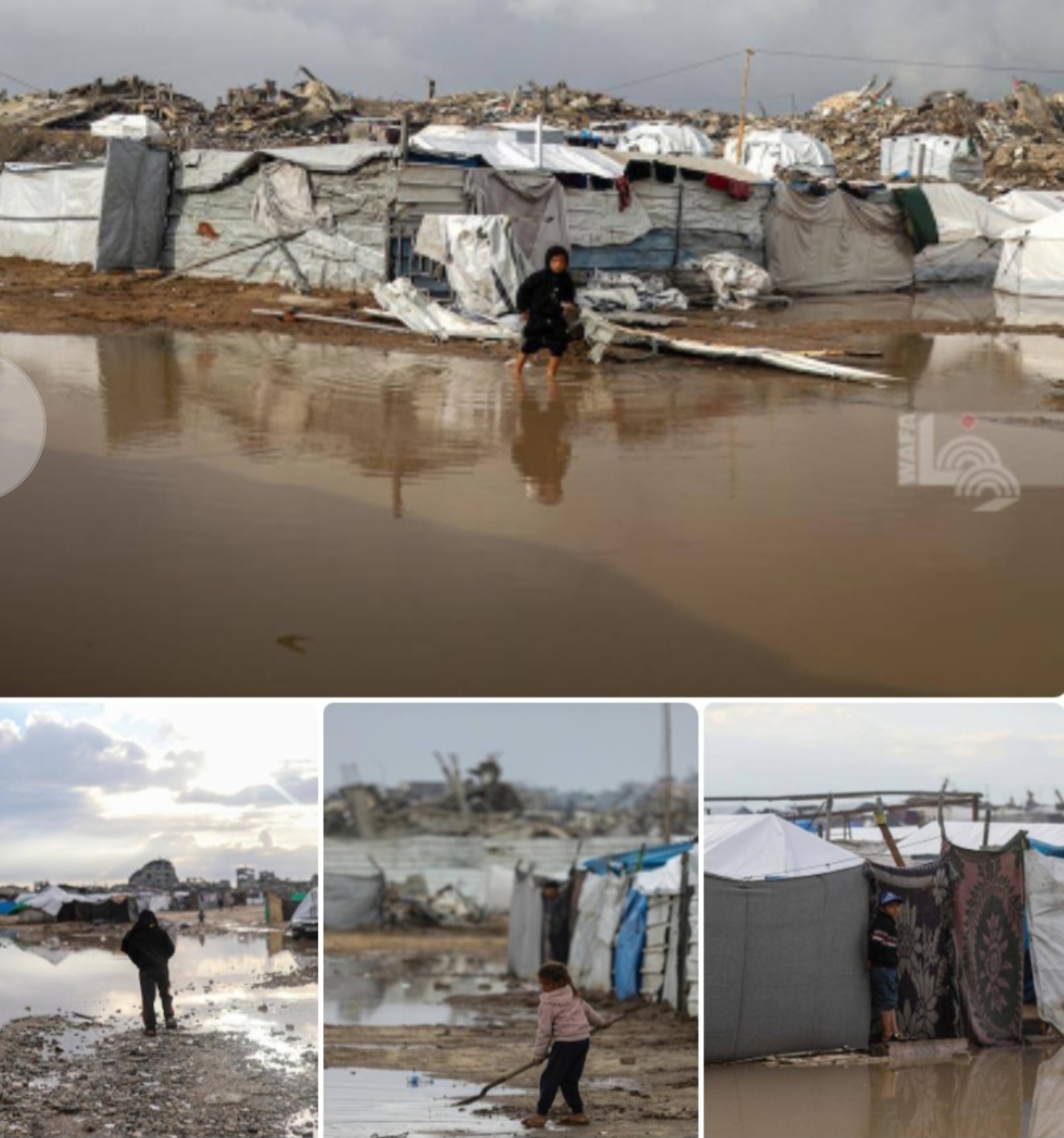 بلدية غزة: الكيان الإسرائيلي دمّر أكثر من 85% من المعدات ما يعرقل جهود مواجهة المنخفض القطبي