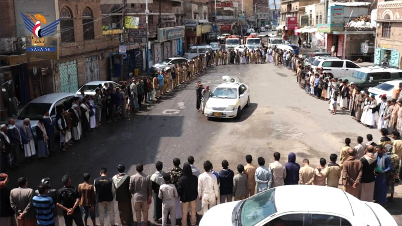 وقفتان بمديرية الوحدة في أمانة العاصمة نصرة لغزة