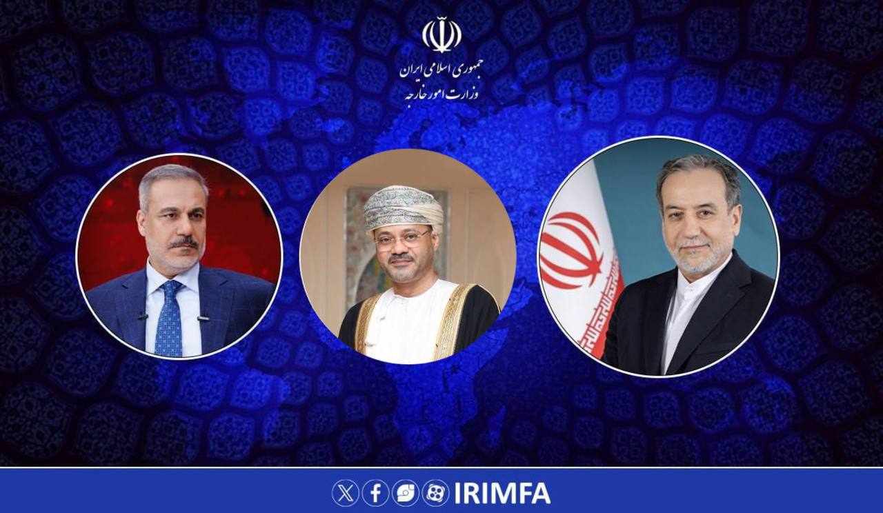عراقجي يبحث مع وزيري خارجية عُمان وتركيا تطورات المنطقة ومستجدات مضيق هرمز