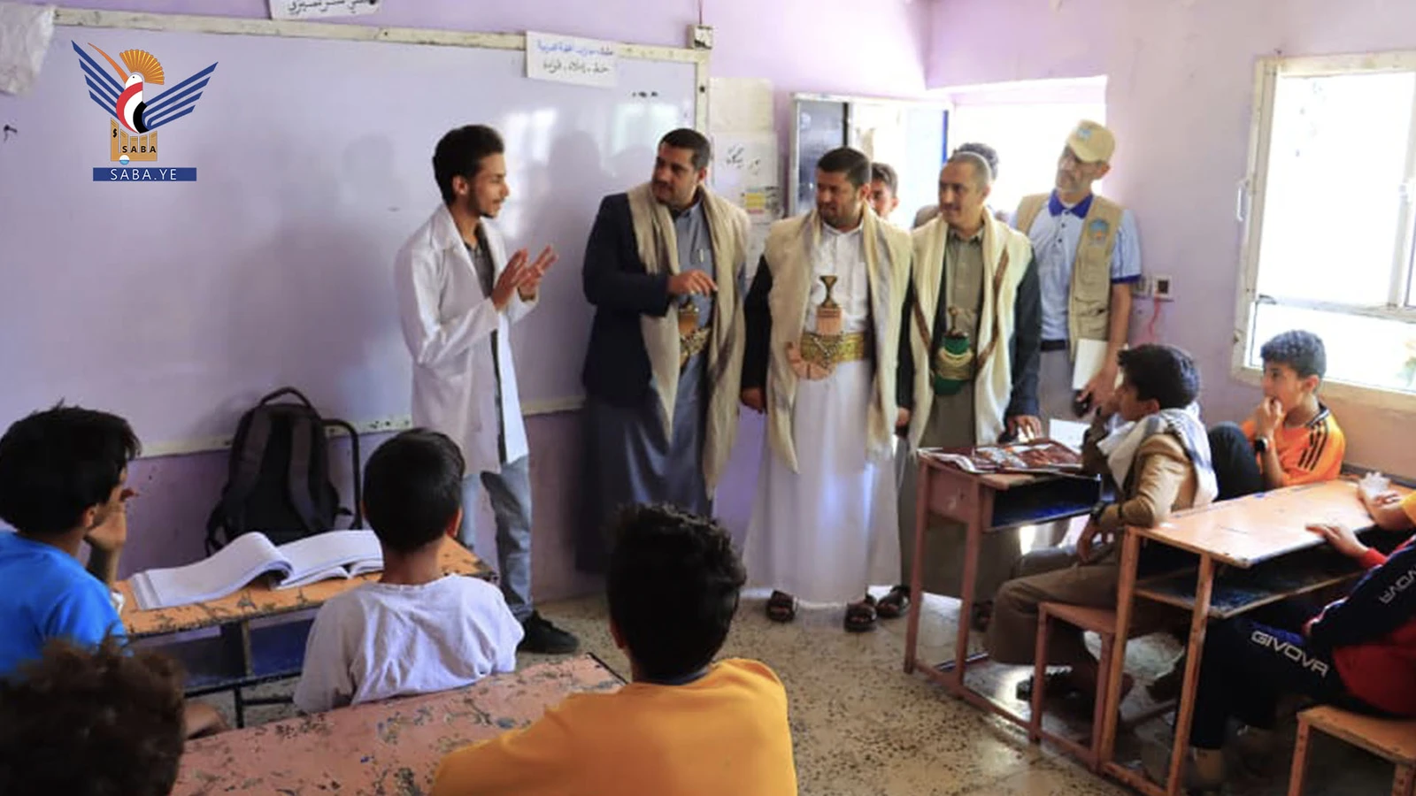 تفقد الدورات الصيفية بمديرية الوحدة بأمانة العاصمة