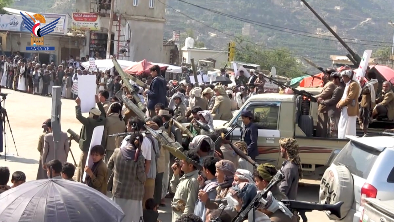 قبائل مران بصعدة تعلن النفير العام والجهوزية لإنهاء العدوان والحصار