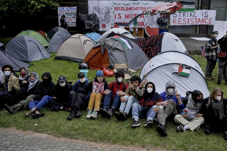 مظاهرات في كل من ألمانيا وفنلندا والدنمارك وإيطاليا وإسبانيا دعماً لفلسطين