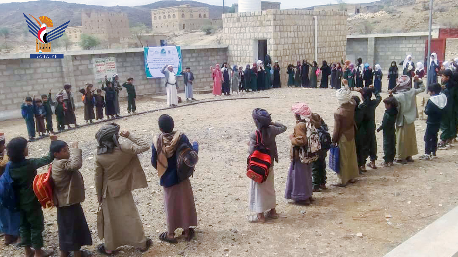 مسيران لخريجي دورات التعبئة وفعاليات بمديرية آزال في الأمانة بمناسبة المولد النبوي