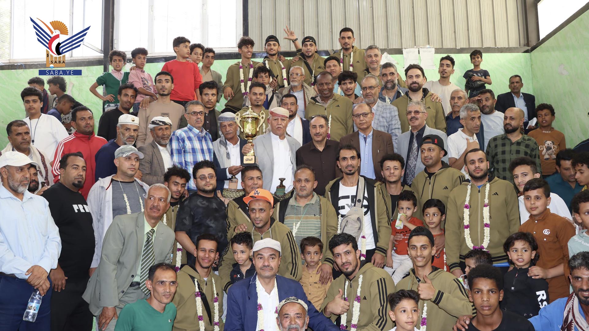 تكريم فريق شعب إب لكرة السلة لصعوده إلى أندية الدرجة الأولى