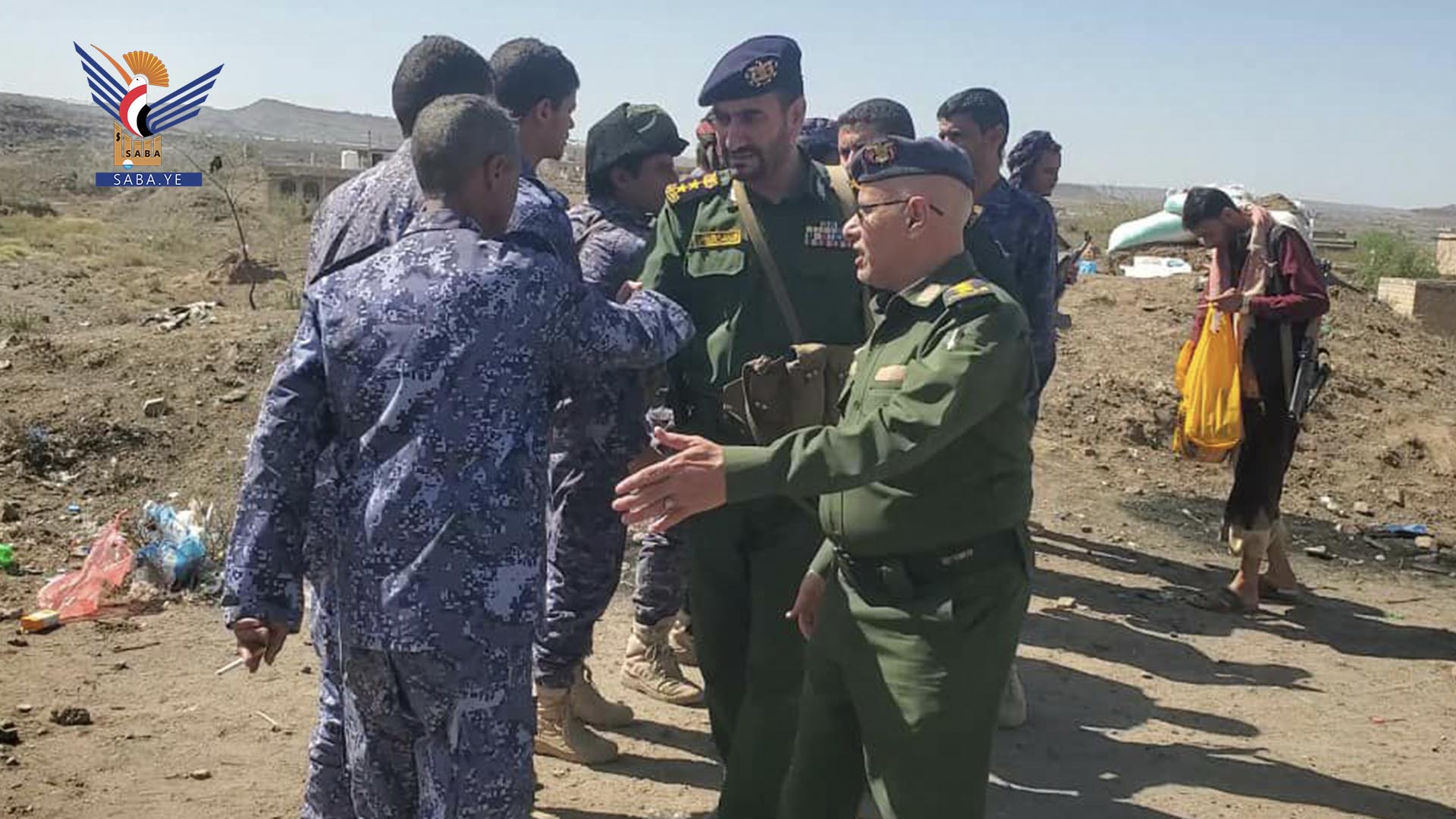 زيارات لقيادات أمنية للمرابطين في النقاط الأمنية بدمت والحشاء وقعطبة