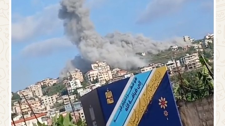 العدو الإسرائيلي يواصل عدوانه على لبنان بغارات على مناطق عديدة في الجنوب