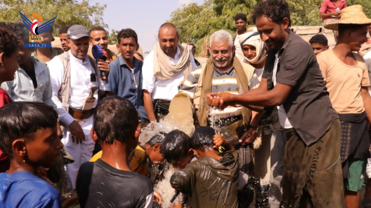 الحديدة.. افتتاح مشروع مياه محل تويمة بمديرية اللحية بتمويل من الزكاة والمجتمع