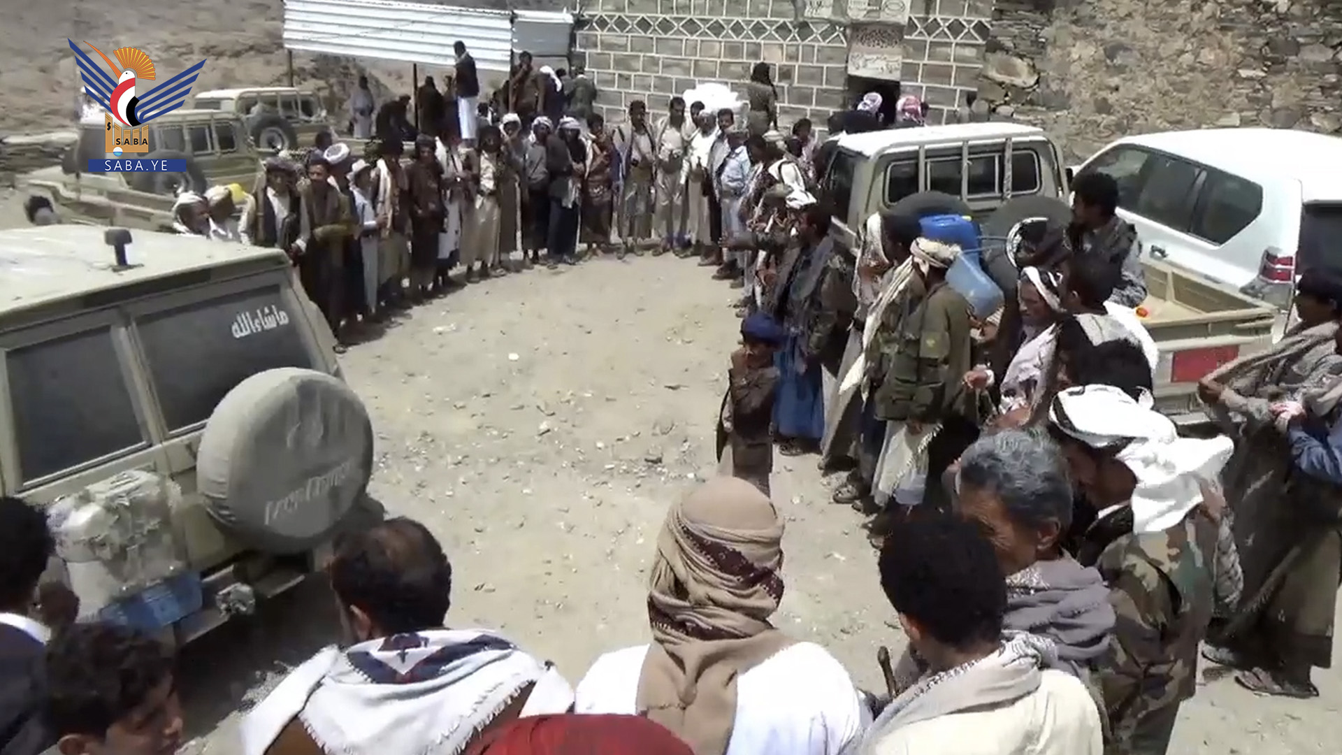 لقاء قبلي في مديرية رحبة بمأرب لتوقيع وثيقة الشرف القبلية