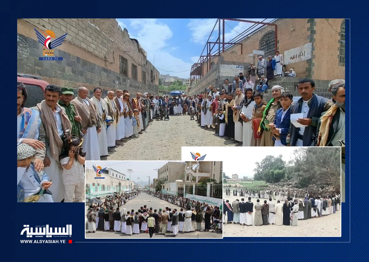وقفات بالعاصمة والمحافظات إعلانا للجهوزية الجماهيرية للمشاركة الملايينية في المهرجانات المحمدية