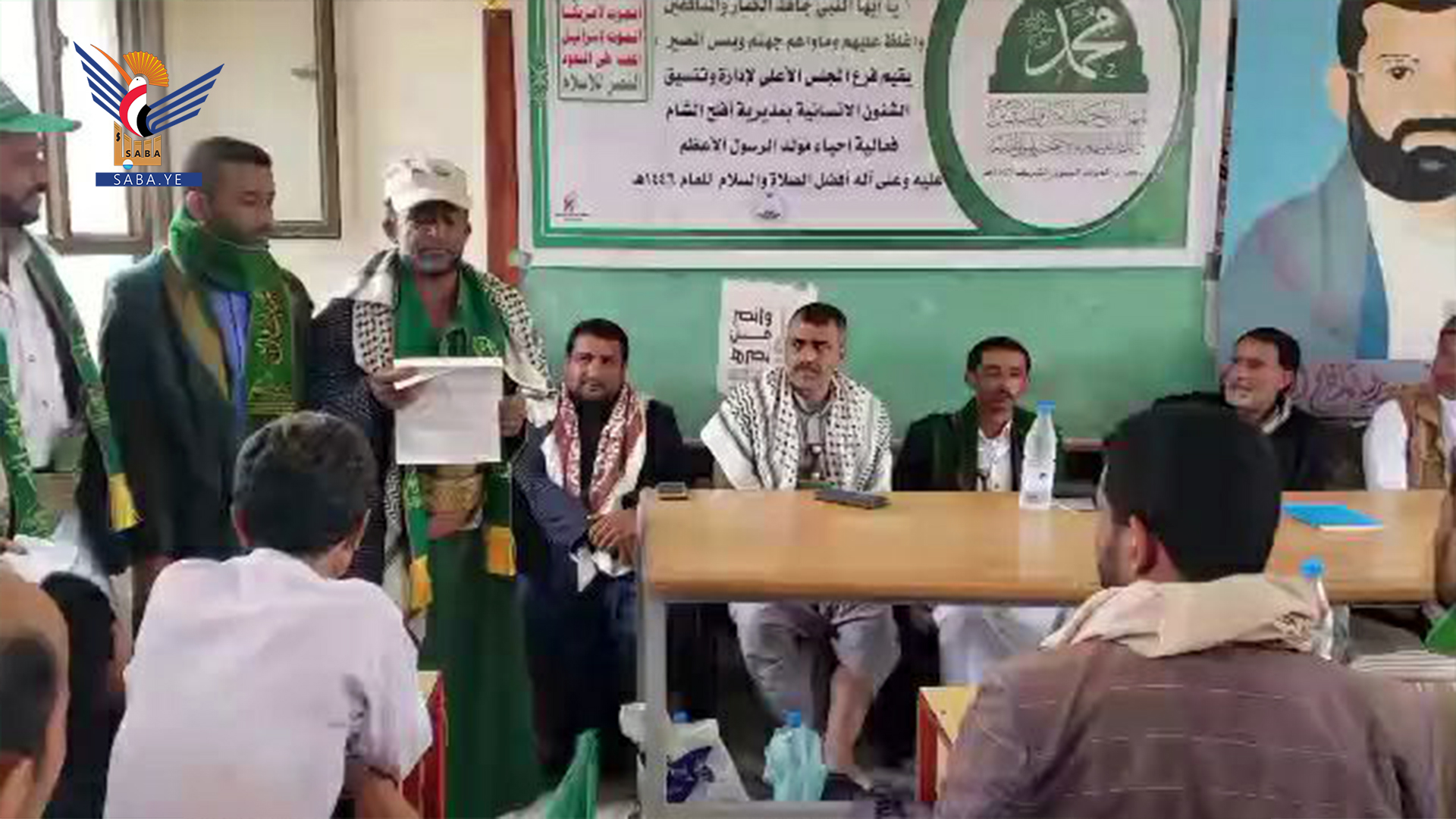 الشؤون الإنسانية بحجة يحيي ذكرى المولد النبوي 