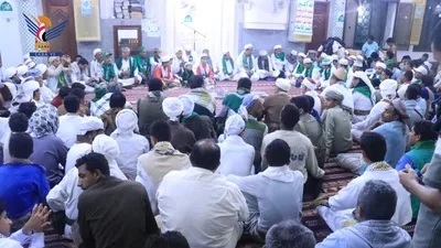 إحياء ذكرى المولد النبوي في الجامع الكبير بالحديدة