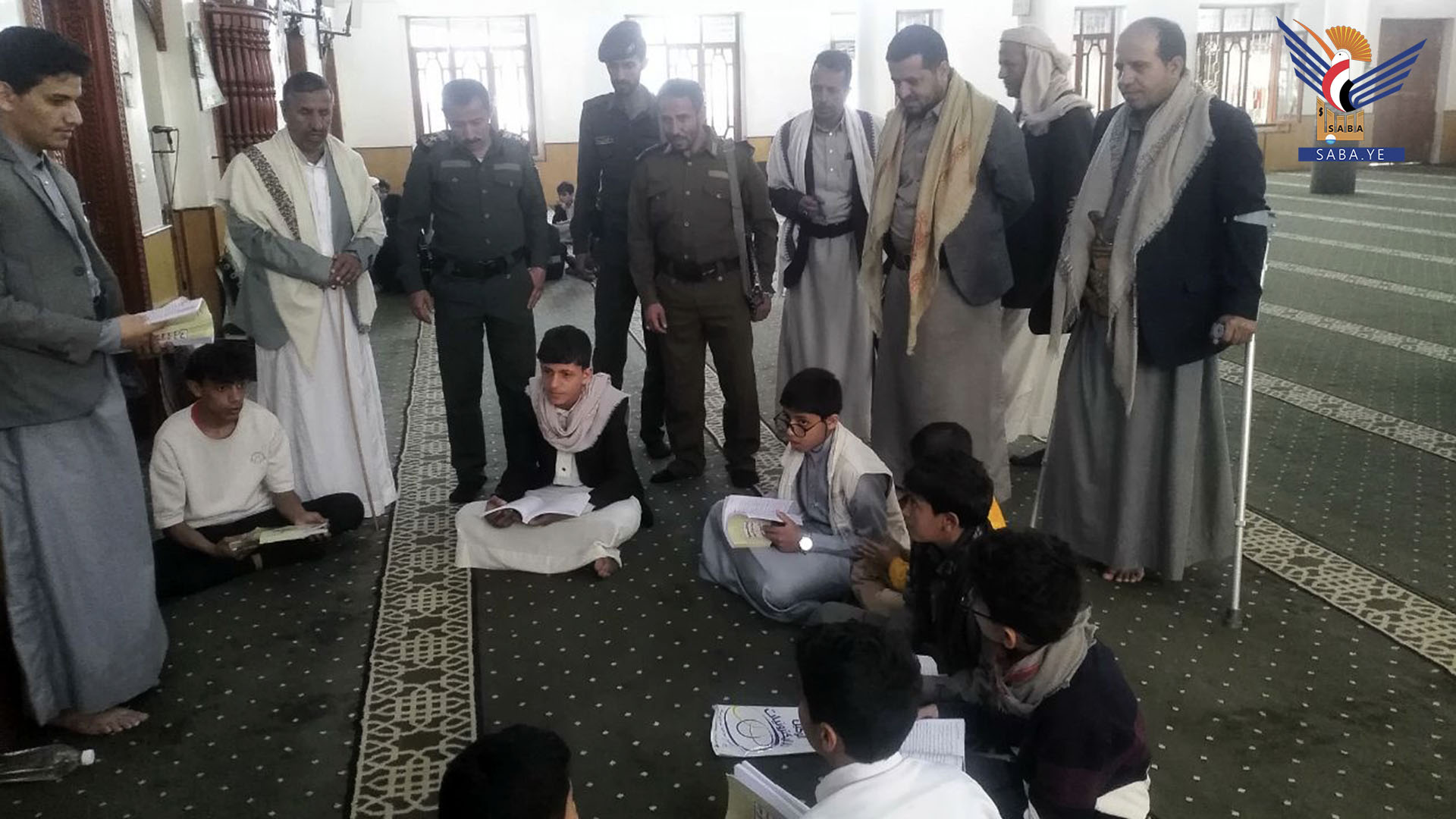 تفقد الأنشطة الصيفية بمركز الحشحوش بمديرية الثورة في الأمانة