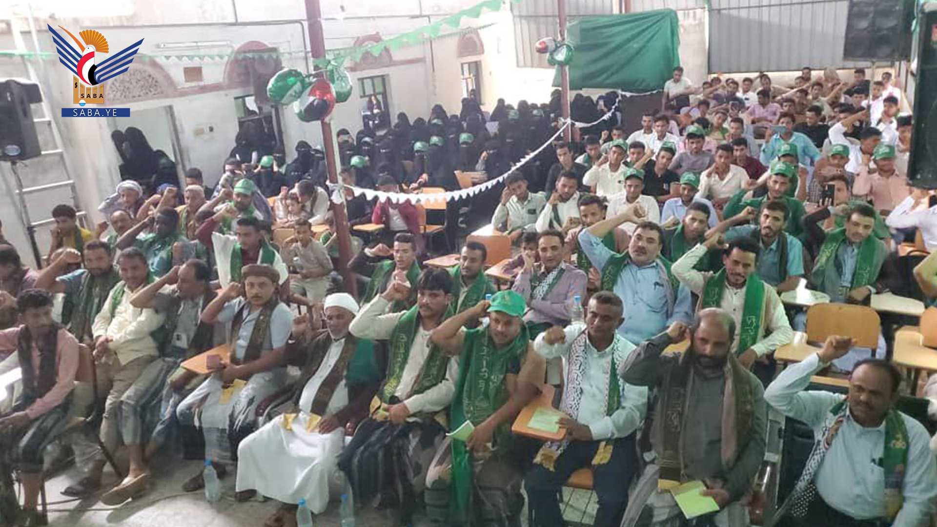 فعالية في مديرية الجراحي بالحديدة بذكرى المولد النبوي