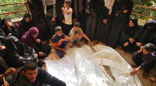 94 شهيدا في عدوان العدو الصهيوني على قطاع غزة منذ فجر اليوم