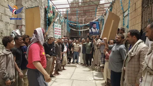 وقفة بالإصلاحية المركزية بالضالع تنديدًا بجرائم الإبادة بحق الشعب الفلسطيني