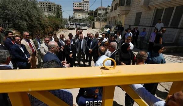 المانيا وتركيا تستنكران إطلاق الاحتلال الرصاص على وفد دبلوماسي في جنين