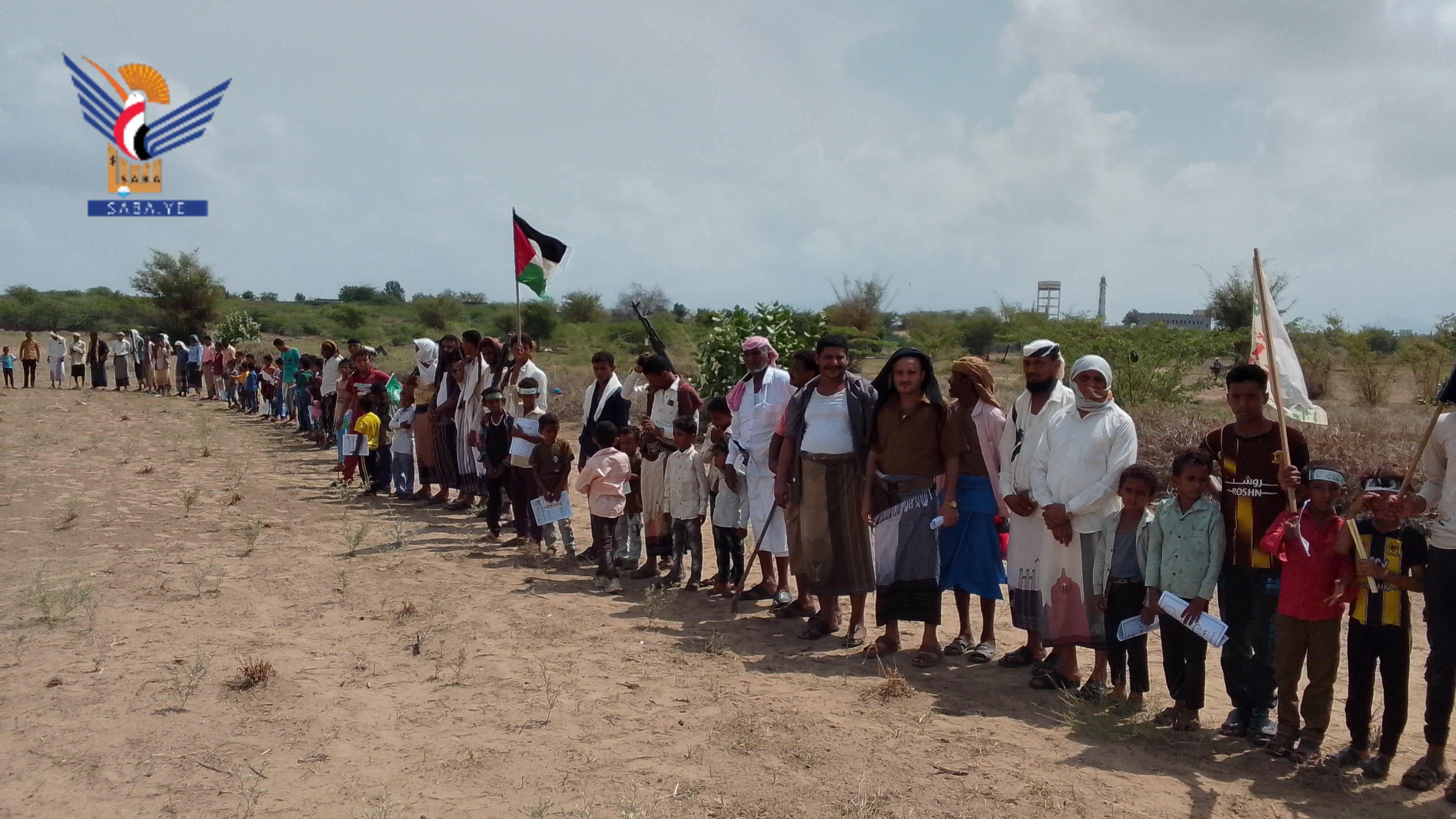 قبائل السخنة بالحديدة يعلنون النكف والنفير لمواجهة العدوان والبراءة من الخونة