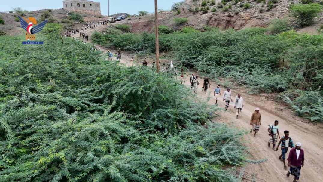 مسير ومناورة لخريجي دورات "طوفان الأقصى"، للمربعين الغربي والأوسط بالتعزية