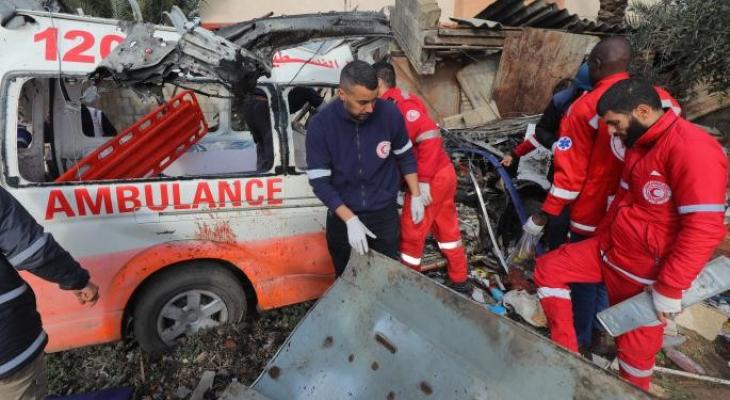 الهلال الأحمر الفلسطيني : مصير طواقمنا في رفح ما زال مجهولا