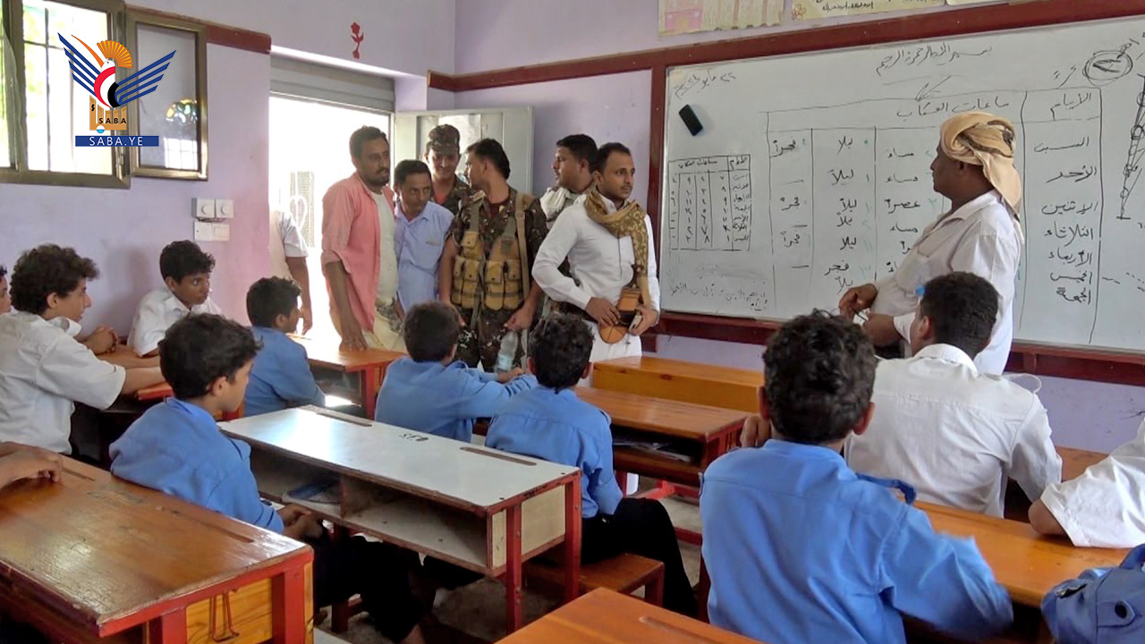 تفقد الدورات الصيفية في مديريتي الدريهمي وزبيد بالحديدة