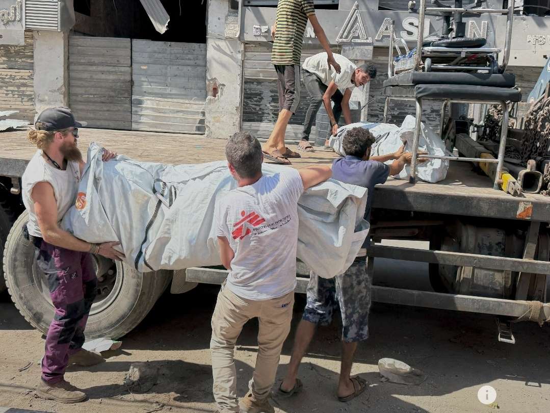 "أطباء بلا حدود" تعلن تعليق عملياتها في مدينة غزة