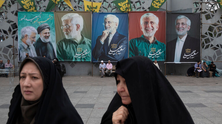 بدء الصمت الانتخابي قبيل الانتخابات الرئاسية في إيران