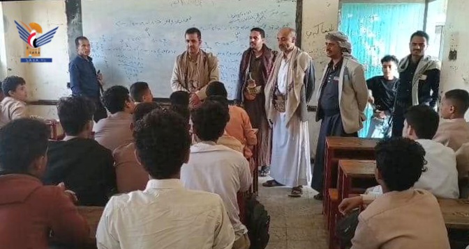 تعز.. تدشين دورات "طوفان الأقصى" في مدارس مديرية التعزية