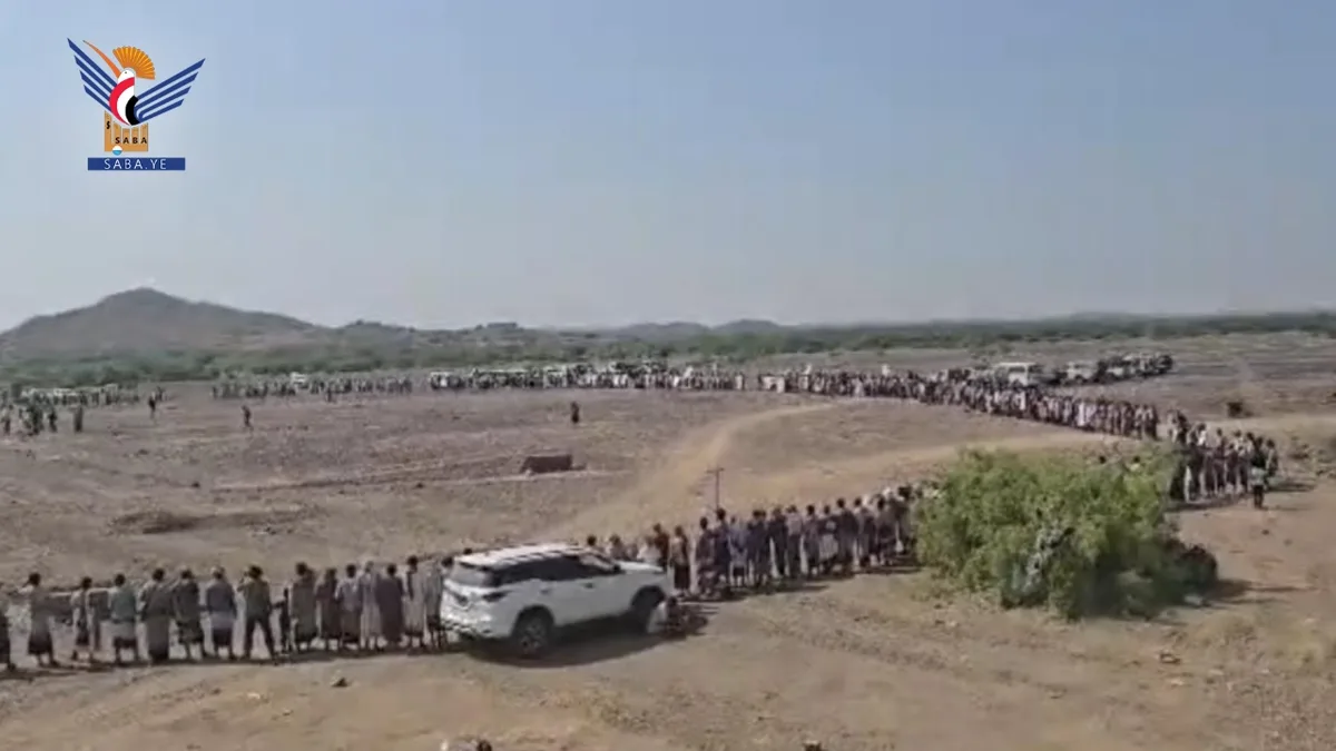 تعز.. لقاء قبلي مسلح بمديرية موزع إعلانًا للنفير العام والجهوزية لمواجهة العدو السعودي