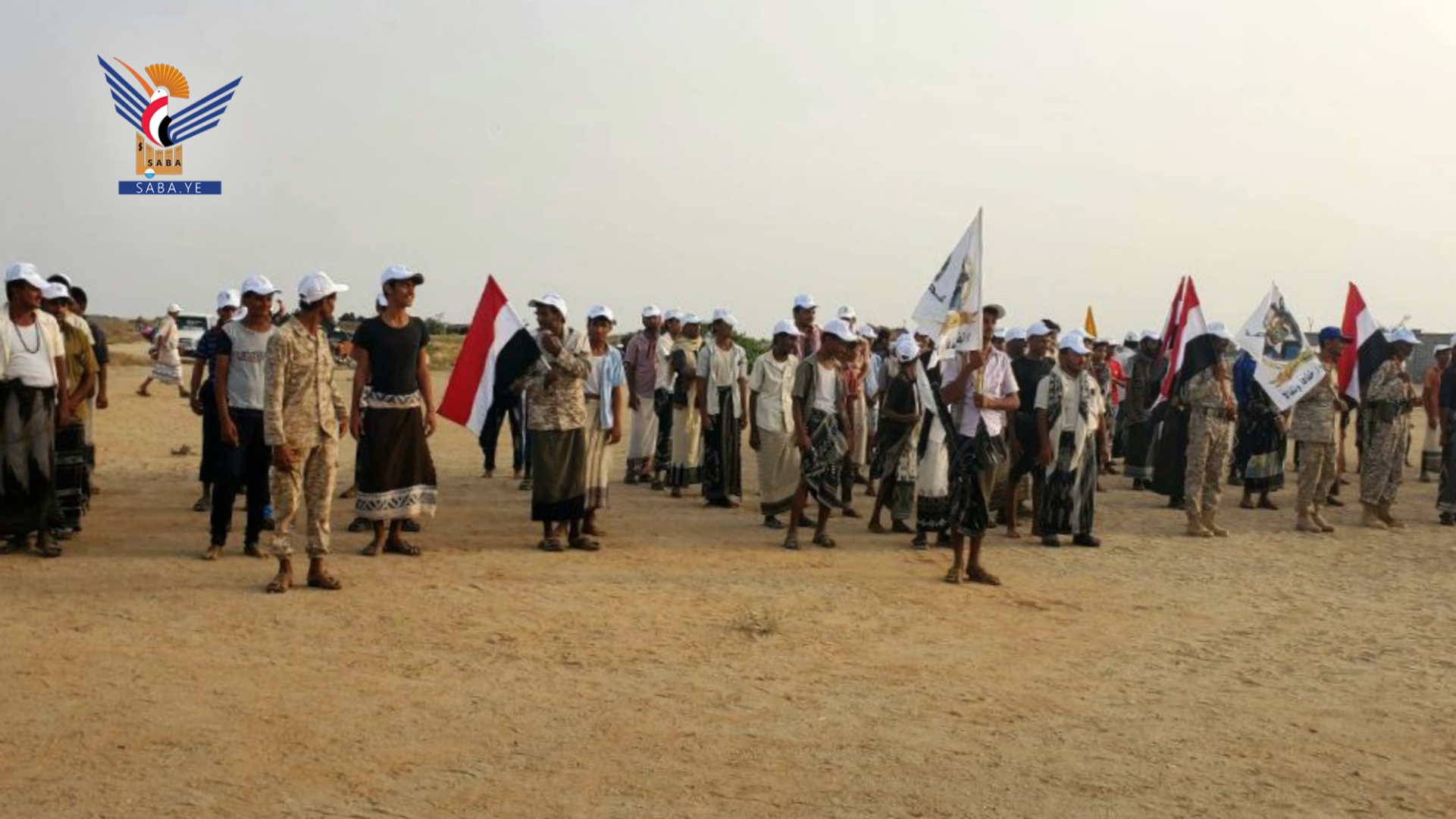 حجة .. عرض ومسير لقوات التعبئة في ميدي وخيران المحرق