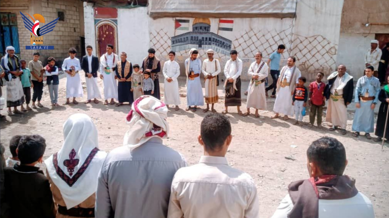 وقفات حاشدة بالحديدة تأكيداً على رفع الجهوزية والنفير في رمضان نصرة لفلسطين