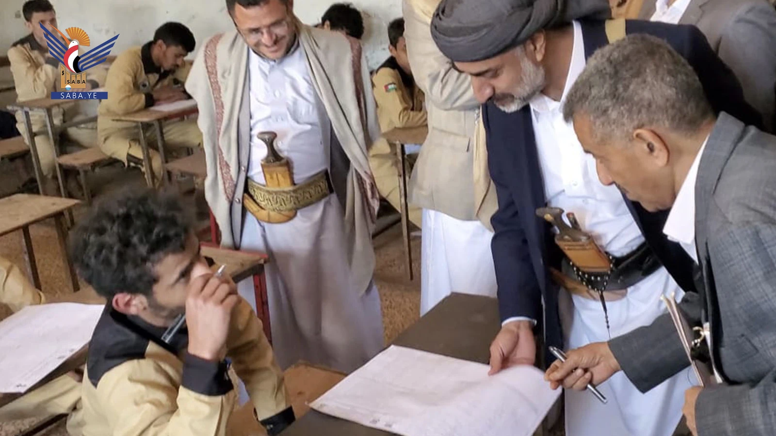 تدشين اختبارات الشهادة الثانوية العامة في المحويت