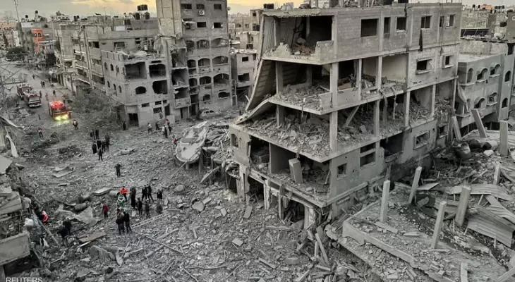 الأورومتوسطي: العدو الصهيوني يقضي على آخر مشافي شمال غزة  ويستخدم المعتقلين دروعا بشرية