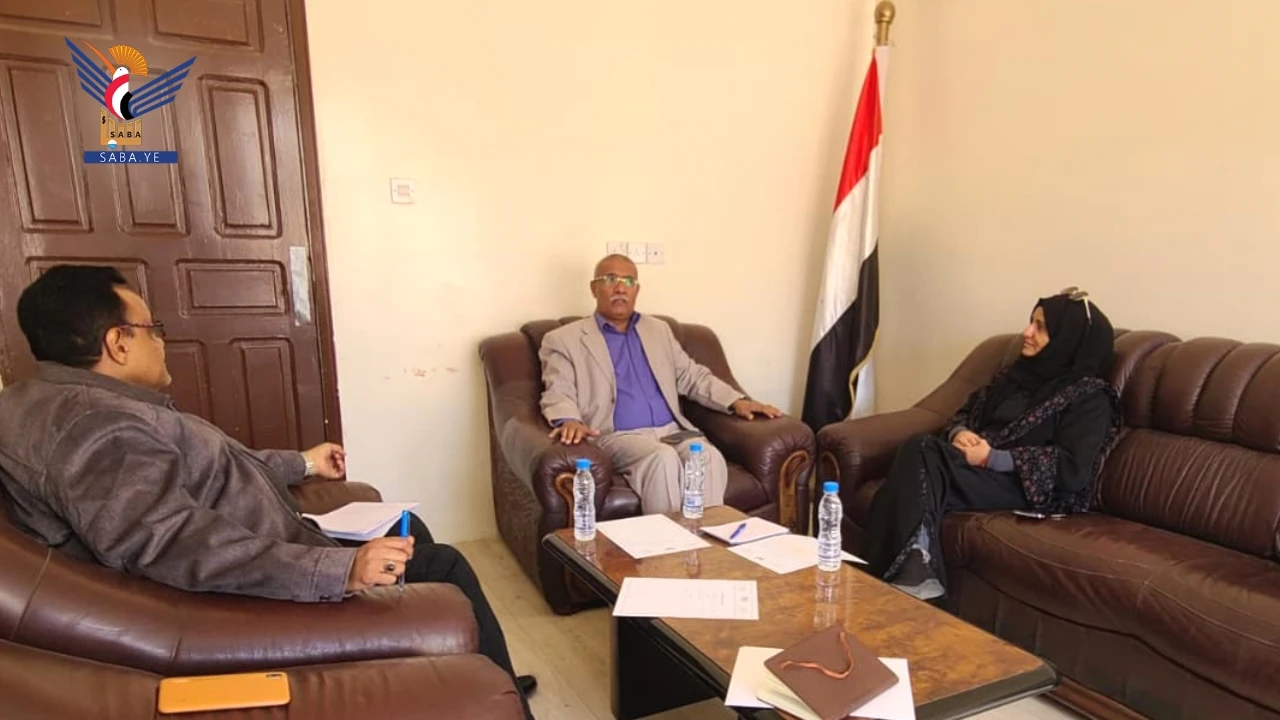 مناقشة مجالات الشراكة بين هيئة حقوق الإنسان ومنظمة عبس التنموية