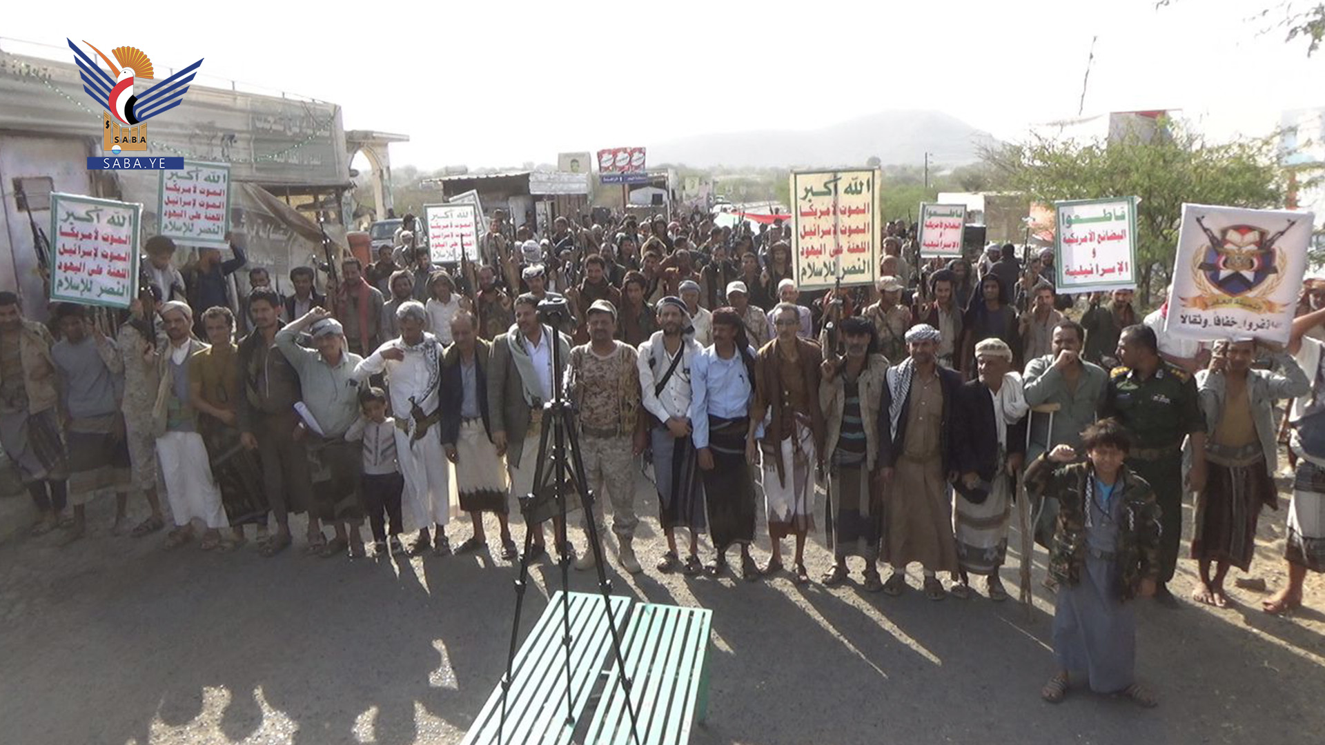 لحج.. مسيرة حاشدة في القبيطة تأكيدا على نصرة غزة ومواجهة التصعيد الأمريكي