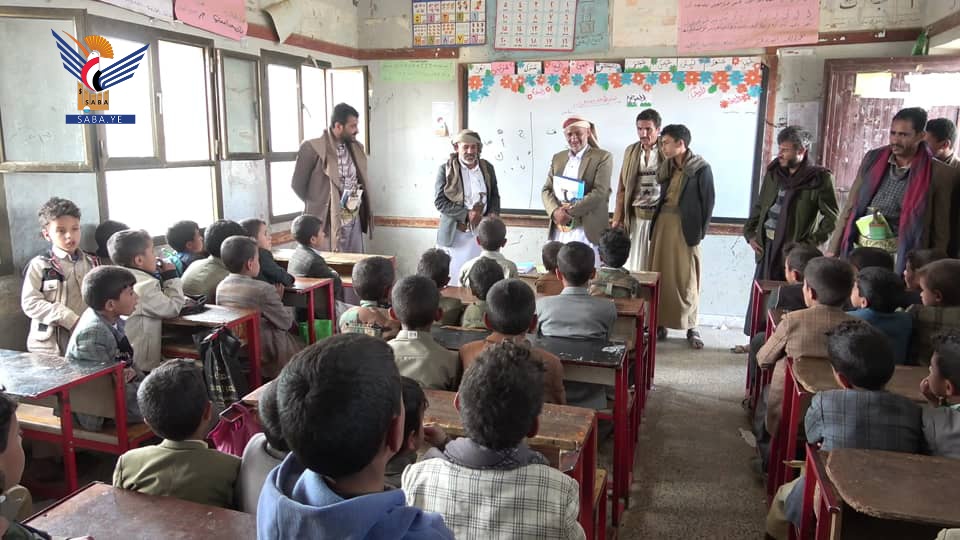 تفقد الأنشطة الصيفية بمديرية بني حشيش محافظة صنعاء