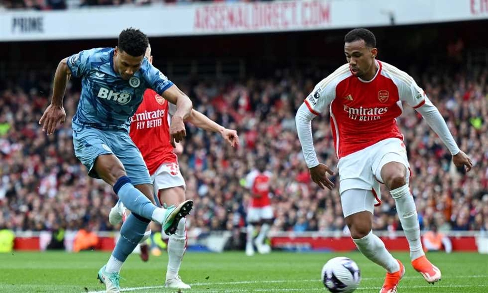 الدوري الإنجليزي: أرسنال يتعادل أمام مضيفه أستون فيلا 2-2